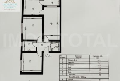 Apartament 3 camere , Zona Targul Saptamanal, mobilat si utilat, 2 locuri parcar - 9