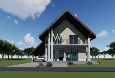 Casa Noua-Orlat 4 camere 2 terase 340 mp teren - 3