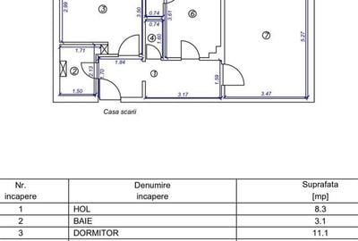 2 camere decomandate, etaj 2, Lidl gara - 12