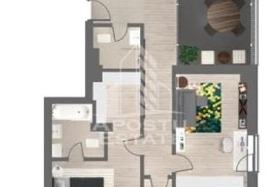 Penthouse cu 4 camere, complex rezidential nou, zona Centrala - 2