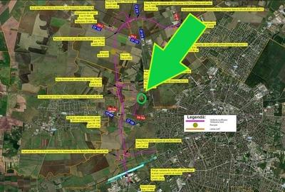Teren Construcții extravilan de 13726 mp, în Torontalului - 1