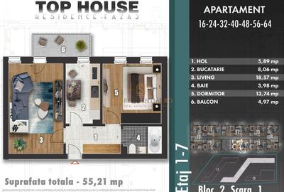 Apartament cu 2 camere decomandat în Metalurgiei - 9