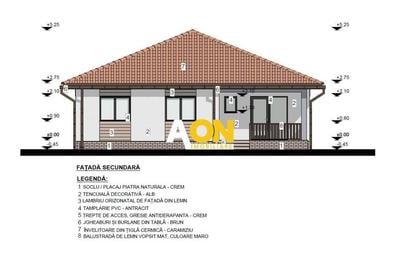 Teren 600 mp, proiect casă 4 camere + autorizație și utilități, Ciugud - 6