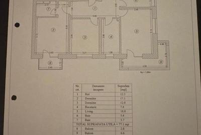 Apartament 3 camere + parcare Grand Kristal - 11