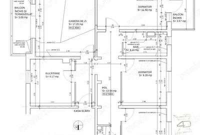 Apartament 4 camere, 87 mp, in apropiere de LIDL si str.Transilvania - 14