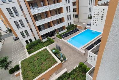 Prima inchiriere Future Residence 4 | 2 camere + birou, piscina, parcare subterana - 1