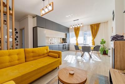 Apartament cu 2 camere semidecomandat, mobilat în Florești - 1