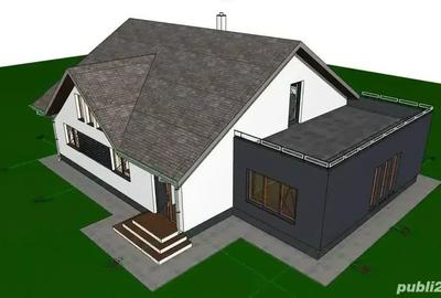 De vanzare teren cu casa inceputa - 5