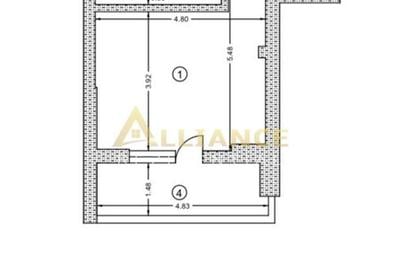 Apartament cu 2 camere decomandat în Central - 3