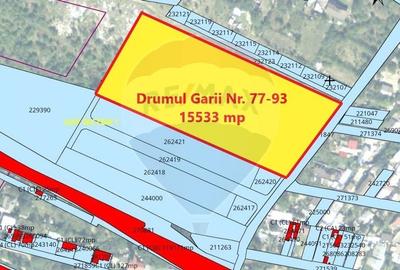Teren Construcții intravilan de 15533 mp, în Giulești
