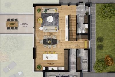 Casă individuală cu 6 camere cu Canalizare în Borhanci - 5