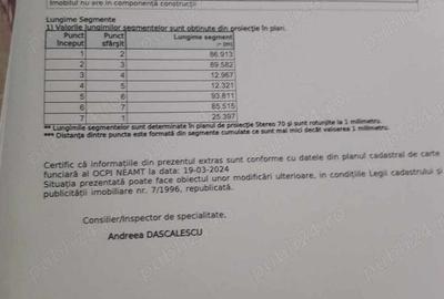 Teren de 4488 mp, în Pângărați - 3