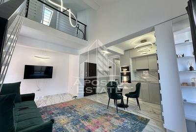 Penthouse cu 3 camere si 2 bai complet mobilat si utilat in Giroc. - 2