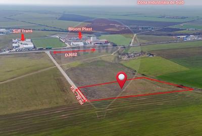 Teren Construcții intravilan de 10000 mp, în Sud - 2