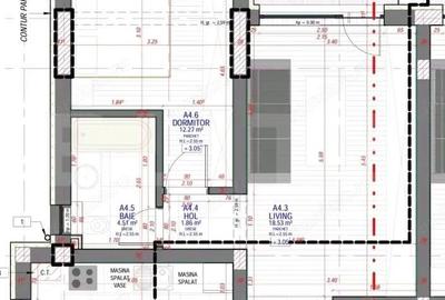Apartament cu 2 camere decomandat în Mehala