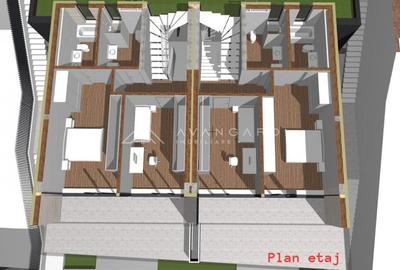 Duplex cu arhitectura aparte | 170 mp | Teren 225 mp | Cartier Europa - 6