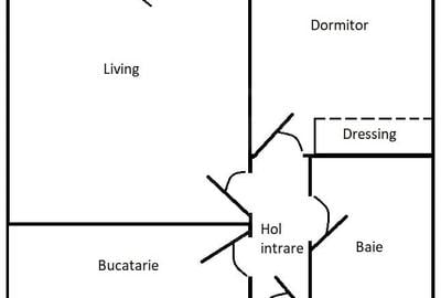 Apartament 2 camere, decomandat, Gheorgheni - Alverna 550 € - 12