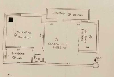 Apartament cu 2 camere semidecomandat în Giroc - 2