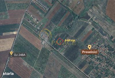 Teren de 640 mp, în Miroslava - 2
