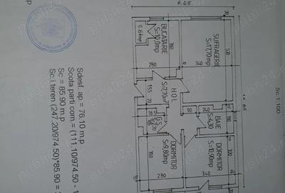 De vanzare - apartament 3 camere, decomandat, et 4 din 4, in spate magazin Ialomita - 2