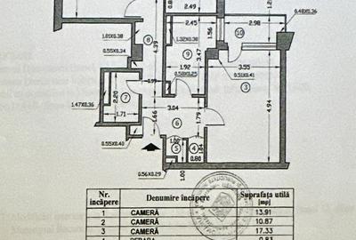 Apartament cu 3 camere decomandat, mobilat în Lujerului - 19