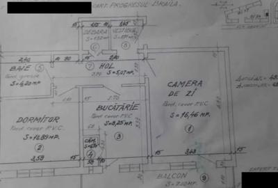 Apartament cu 2 camere decomandat în Central