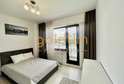 Apartament cu 2 camere nedecomandat, mobilat în Pipera - 20