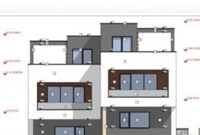 Duplex cu 5 camere cu Canalizare în Florești - 3