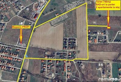 Teren de 746 mp, în Central - 3