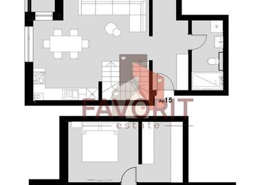 Apartament cu 4 camere semidecomandat în Girocului - 20