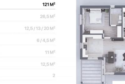 Casă cu 4 camere cu Teren 400 Mp în Tamași