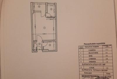 Garsonieră semidecomandată, mobilată în Giurgiului - 9