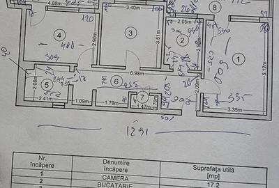 Apartament cu 3 camere decomandat în Tomis Nord - 1