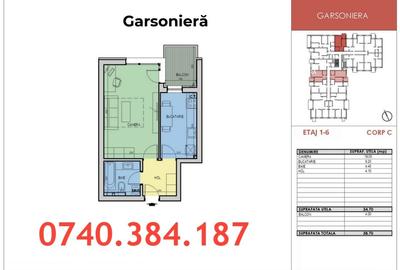 Garsonieră decomandată, ideală pentru locuit/investiție - Metrou Berceni 300m - 2