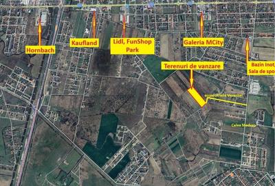 Terenuri de vanzare  Moșnița Nouă – TOATE UTILITATILE-plata RATE - 7