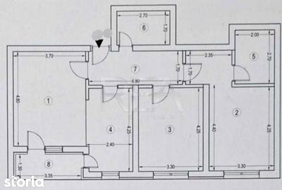 Apartament cu 3 camere decomandat în Militari - 4