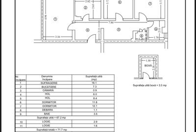 Apartament 3 camere - bloc GIOCONDA - 10
