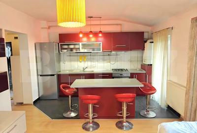 Apartament cu 2 camere semidecomandat, mobilat în Florești