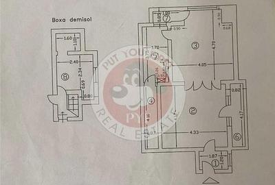 Apartament cu 2 camere semidecomandat în Dorobanți