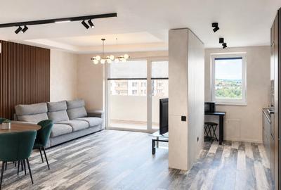 Apartament cu 2 camere decomandat, mobilat în Tractorul - 1