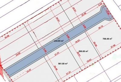 Teren Construcții intravilan de 2065 mp, în Chinteni - 4