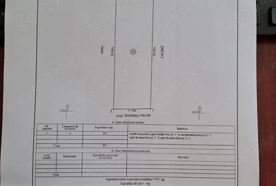 Teren de 911 mp, în Schela - 2