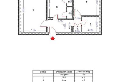 Apartament cu 2 camere decomandat în Apărătorii Patriei - 1