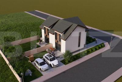 Casă cu 4 camere cu Teren 250 Mp în Moșnița Nouă