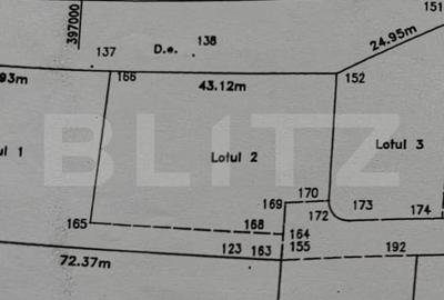 Teren intravilan 1279 mp, Teius - Galda de jos - 2