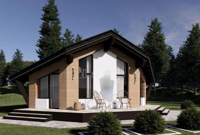 Casa pe Structura Lemn si Panouri SIP - 13