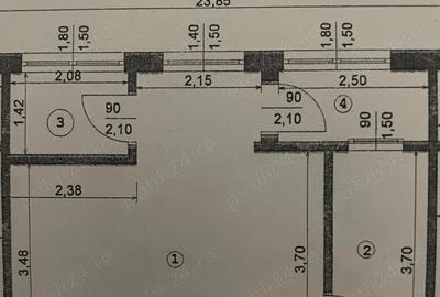 Garsonieră decomandată, mobilată în Dămăroaia - 6