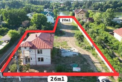 TEREN LAC SNAGOV - PONTON - CASA P+1E - 20ml deschidere - 1