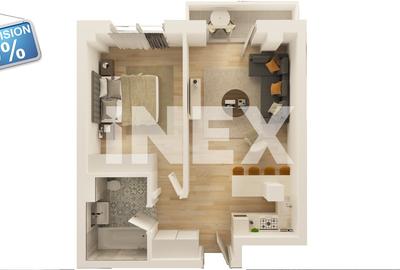 TVA inclus | Apartament 2 camere Trivale | Bloc Nou Finalizat - 2