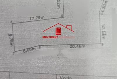 Teren de 504 mp, în Ultracentral
